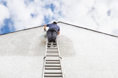 Peinture extérieure aux Eyzies — façades et ravalement